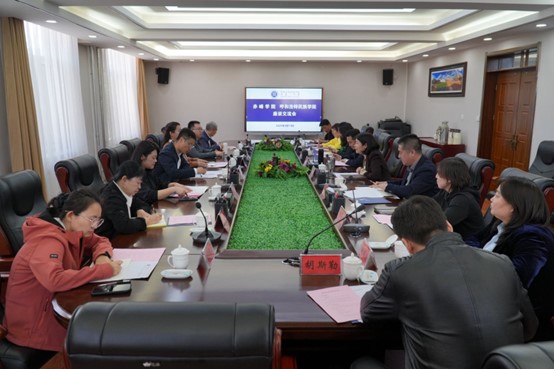 赤峰学院党委副书记李伟威一行来米乐官网开展铸牢中华民族共同体意识专题调研